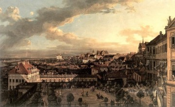 ベルナルド・ベロット Painting - 王宮からワルシャワの都市ベルナルド ベロットの眺め